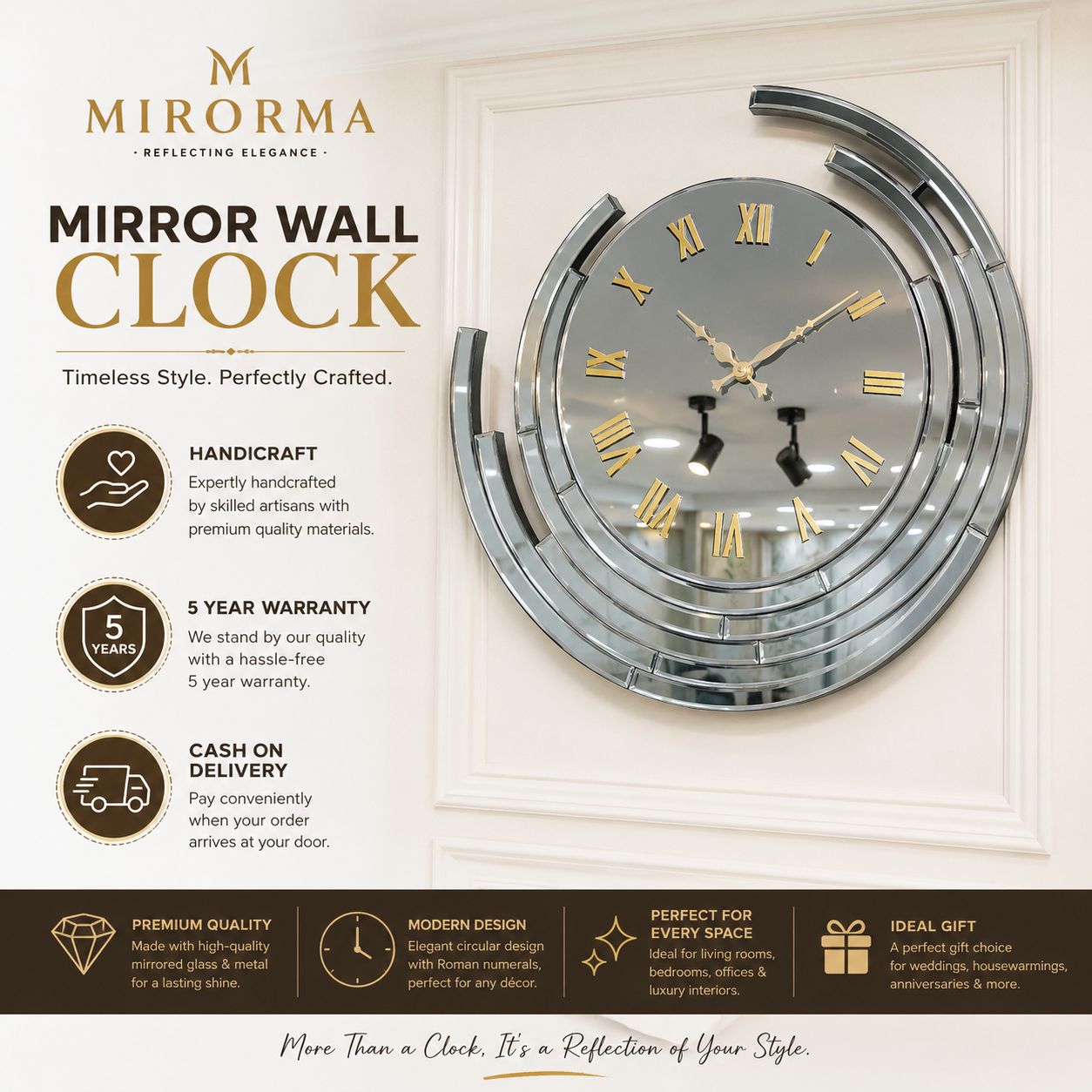 Handcrafted Big Clocks — Built by Hand, Made for Your Wall
